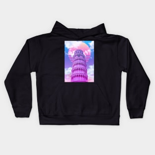 Pisa tower Kids Hoodie